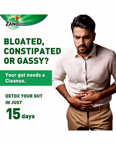 Zandu Pancharishta Good Gut - Gut Detox Shot-Pack of 1-2