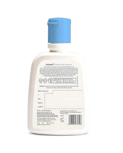 Cetaphil Paraben &amp; Sulfate-Free Gentle Skin Hydrating Face Wash - 125ml-1