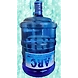 5 Gallon round  Water container-piece-sm
