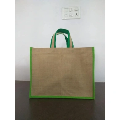 Jute Veggie bag with pouches-JVB-Green
