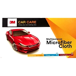 3M Car Care Microfiber Cloth (3 Pieces)