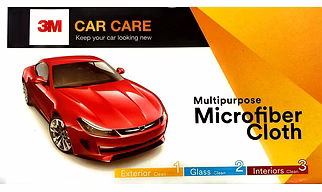 3M Car Care Microfiber Cloth (3 Pieces)