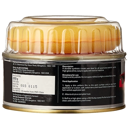 3M Auto Specialty Cream Wax (220 gms)-1