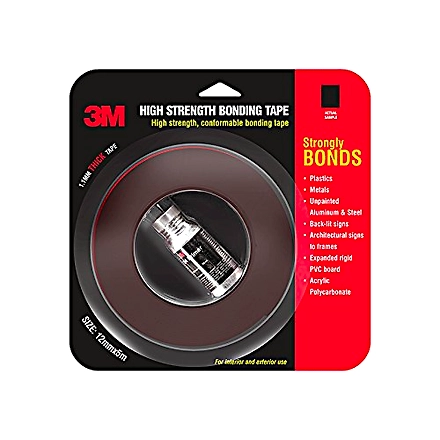 3M Hi Strength Bond Tape-12mm x 5 mtrs-2