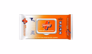 Savlon Germ Protection Multipurpose Thick & Soft Wet Wipes with Fliptop lid - 72 Wipes