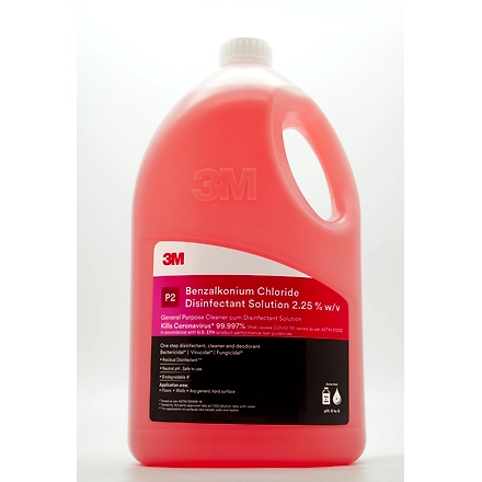 3M P2 General Purpose Cleaner Cum Disinfectant Solution 5 Liter-P2