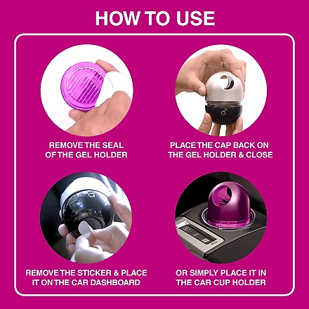 Godrej Aer Twist, Car Air Freshener - Rich Irish Cocktail (45g)-3
