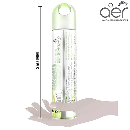Godrej Aer spray, Air Freshener - Fresh Lush Green (Pack of 2, 240 ml each)-1