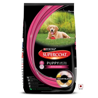 PURINA SUPERCOAT Puppy Dry Dog Food - 3kg Pack