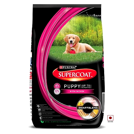PURINA SUPERCOAT Puppy Dry Dog Food  - 3kg Pack-SP10