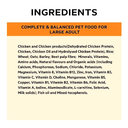 PURINA Pro Plan Adult Dry Dog Food for Large Breed - 2.5kg (DPPAEHL2.5)-5