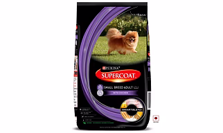 PURINA SUPERCOAT Adult Small Breed Dry Dog Food, Chicken, 3 kg