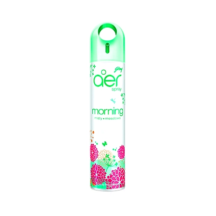 Godrej aer spray, Air Freshener for Home &amp; Office - Morning Misty Meadows | Long-Lasting Fragrance (240 ml)-AERMorning