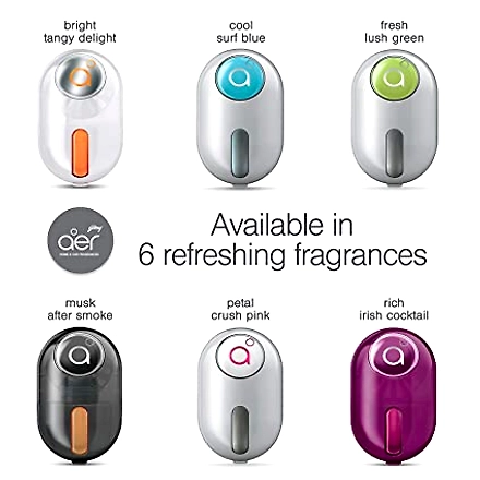 Godrej aer click, Car Air Freshener Refill Pack - Musk After Smoke (10g)-3