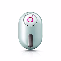 godrej aer click, car vent air freshener kit - petal crush pink (10g)