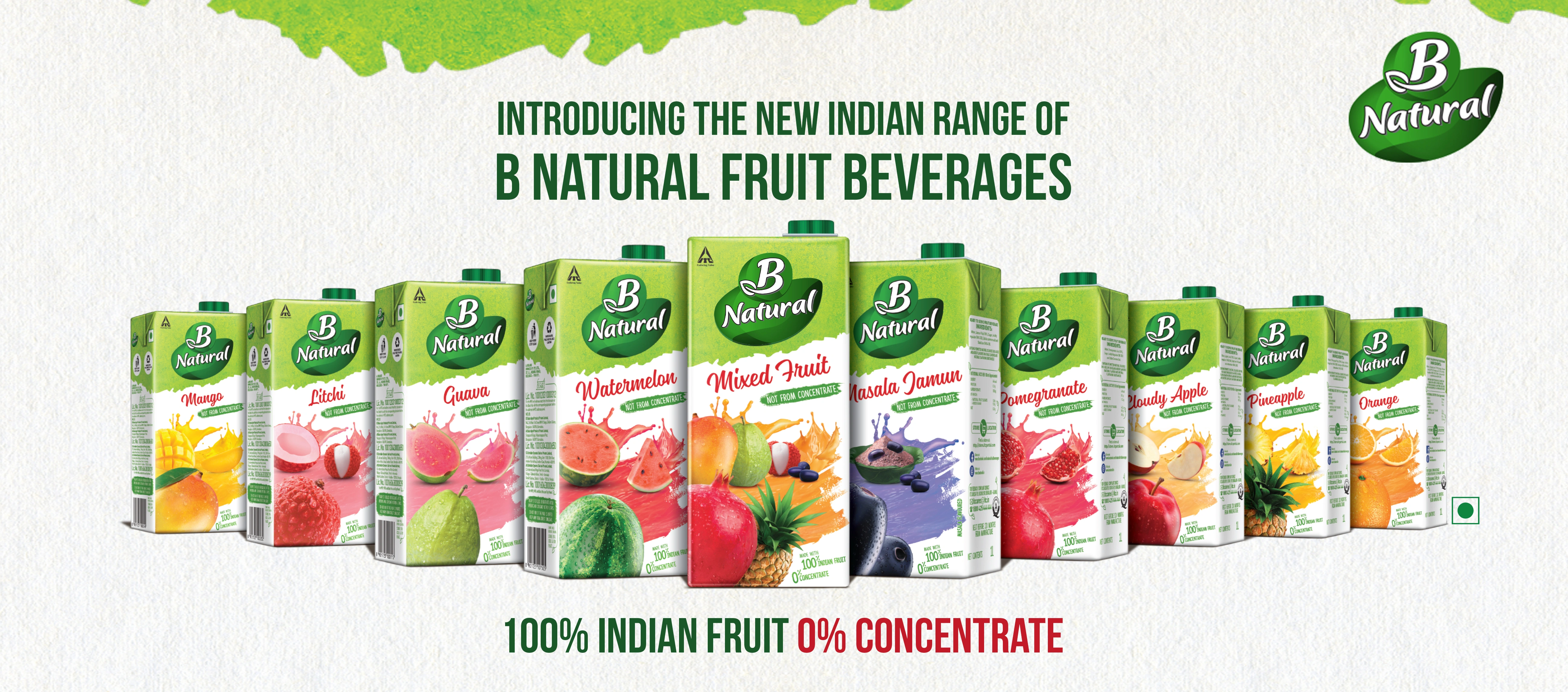 B Natural Apple Juice 180 ML-1