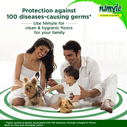 Nimyle Floor Cleaner - 975ml (Lemongrass)-3