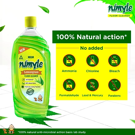 Nimyle Floor Cleaner - 975ml (Lemongrass)-2