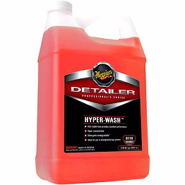 meguiars meguiar's professional detailer hyper-wash highly concentrated foaming car wash lifts off dirt and leaves a rich shine