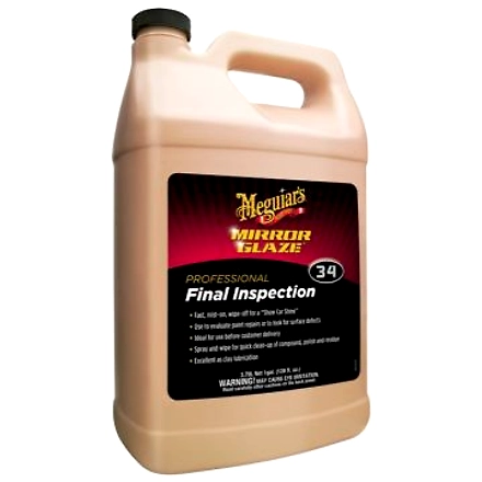 Meguiars M34 Mirror Glaze Final Inspection - 1 Gallon-mirrorglaze