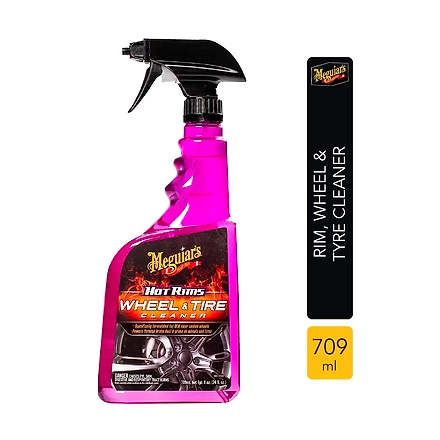 Meguiar's G9524 Hot Rims All Wheel and Tire Cleaner (709 ml)-HRWTCLEANER
