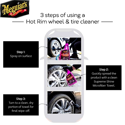Meguiar's G9524 Hot Rims All Wheel and Tire Cleaner (709 ml)-2