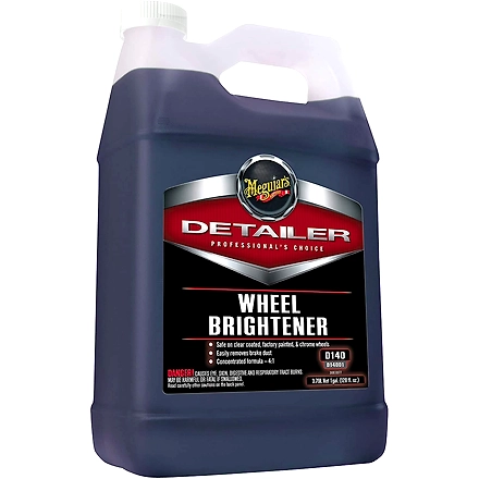 MEGUIAR'S Professional Detailer Wheel Brightener Concentrate Easily Remove Brake dust Road Grime on Factory Painted and Coated Wheels-meguiarswhellbrightener