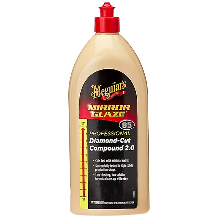 MEGUIAR'S Mirror Glaze Professional Diamond Cut Compound 2.0 1L Bottle-mmgdiamondcutcompound