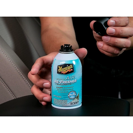 Meguiar's G16402 Whole Car Air Re-Fresher Odor Eliminator Mist, New Car Scent, 1 Pack-1