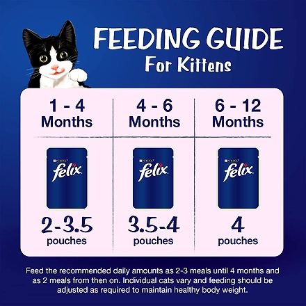 FELIX® As Good As It Looks Wet Food for Kittens|Complete and Balanced Kitten Food |Tuna Flavour |12 Pouches (12 x 85 g) |Buy 10 Get 2 Free-2