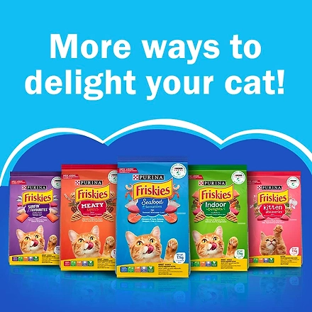 Purina Friskies Seafood Sensations Adult Cat Food, Tuna Salmon Whitefish Crab &amp; Shrimp Flavours, 400g-4