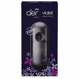 godrej aer matic kit - automatic room fresheners with flexi control spray | 2200 sprays guaranteed | lasts up to 60 days (225ml)