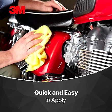 3M All-in-One Shiner (250 ml) | Restore shine on plastic &amp; leather parts on Bikes | Reduce Dust accumulation-2
