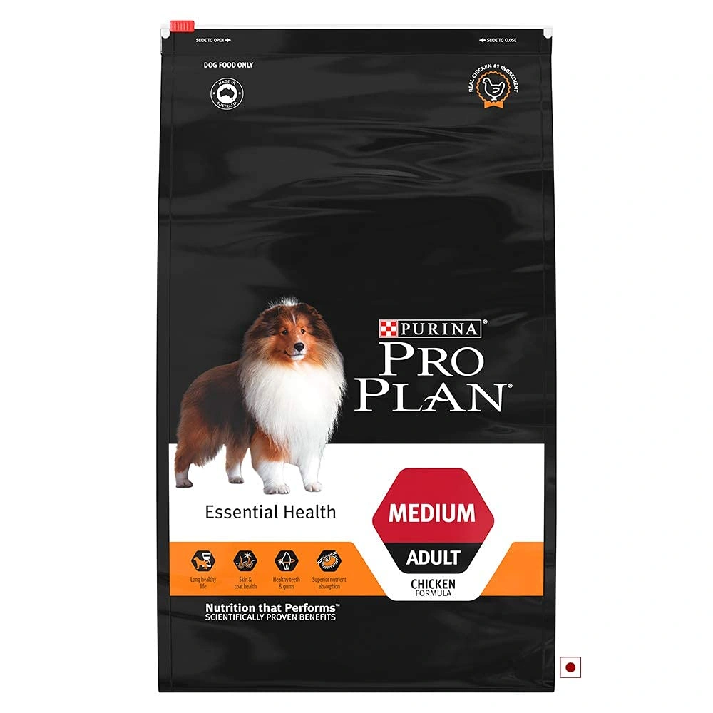 PURINA Pro Plan Adult Dog Food for Medium Breed - 15kg (DPPAEHM15)-mediumadult15