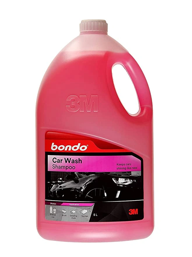 3M Car Wash Shampoo, 5L (Liter) | High Foam | Remove Tough Dirt | Safe on Paint | pH Neutral-bondocarwashshampoo5l