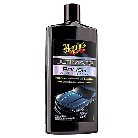 Meguiar's G19216 Ultimate Polish, Pre-Waxing Glaze, removes fine swirls and towel marks, maximum gloss, Long-lasting, Durable protection, Safe on paint...-ultimatepolishprewaxingglaze