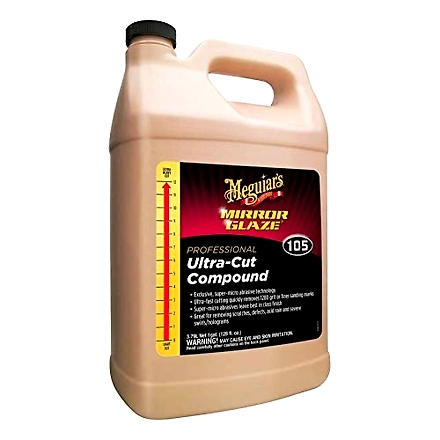Meguiar’s Mirror Glaze Professional Ultra-Cut Compound with ultra fast cutting for removing car paint scratches defects and swirl marks-ultracutcompound
