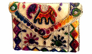 AKK- Rajasthani Embroidery Women Clutch