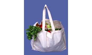 A KOOL KRAFT Reusable Heavy Cotton Natural Shopping 8 Pockets Carry Travel Utility Multi Purpose Bag for Home Kitchen Products Vegetables Fruit Grocery Size 15X12X6 Inches