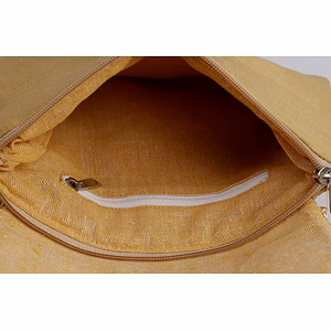 A Kool Kraft Women Trendy and Stylish Fancy Silk Clutch With Brocade Fabric Flap | Size 8.5x6 inches | Gift | Marriage | Festival | Function