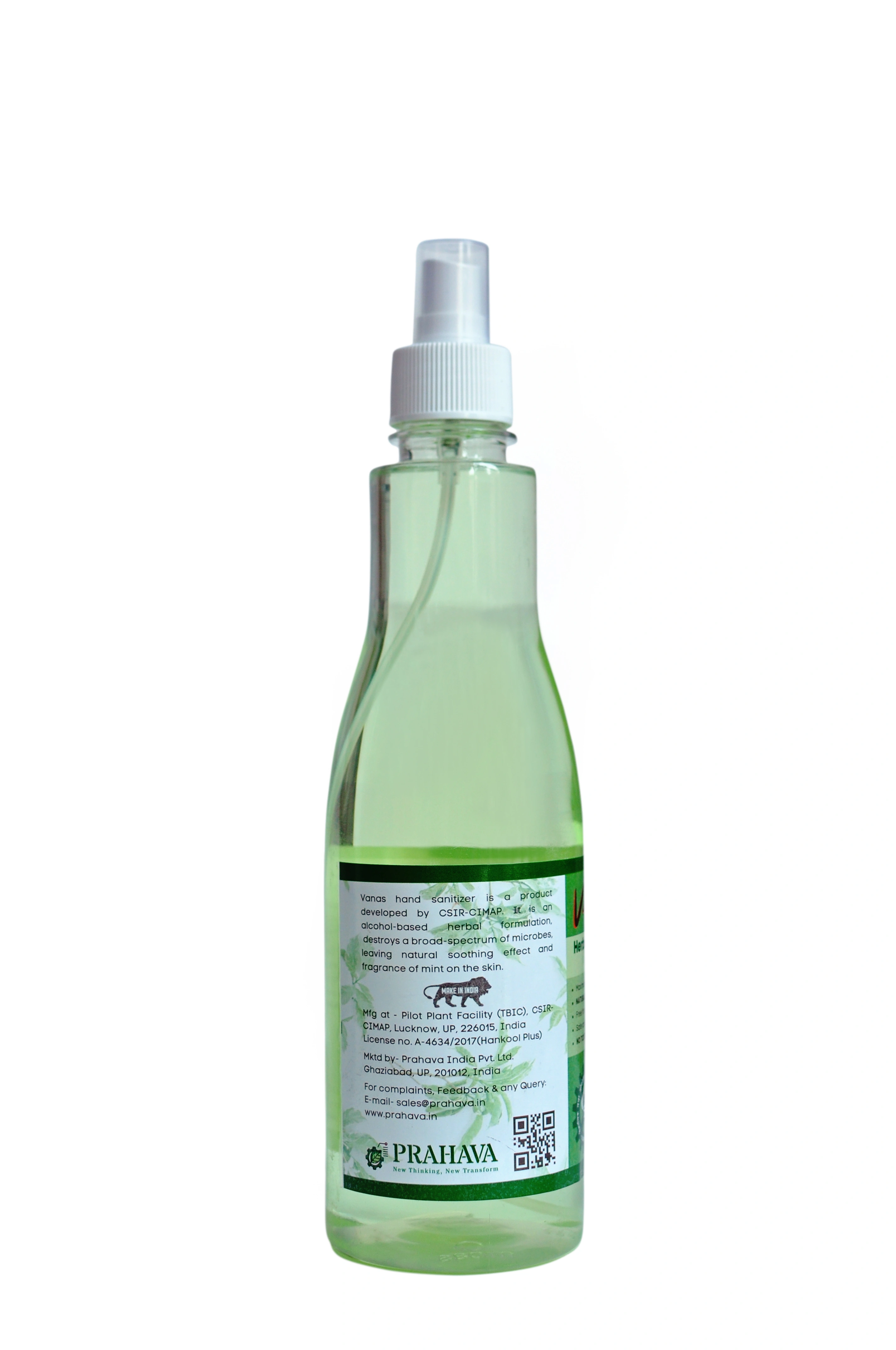 Vanas Herbal Liquid Hand Sanitizer 500ml-2