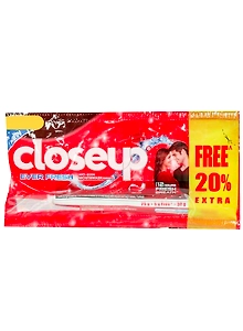 Closeup Toothpaste