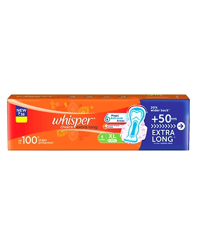 Whisper Choice Extra Long-Pad2