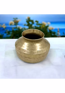 Brass Paragi Golden Lota Kalash