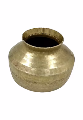 Brass Paragi Golden Lota Kalash