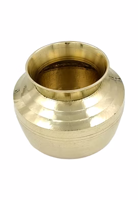 Brass Paragi Lota Kalash in Golden Look