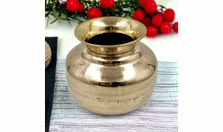 Brass Handi in Golden Look