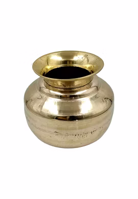 Brass Handi in Golden Look