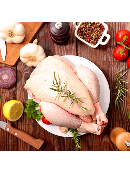 Premium Whole Dressed Chicken - 1kg-5