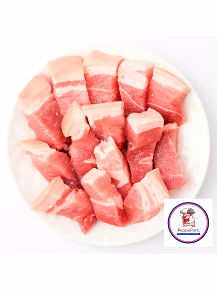 Premium Pork Boneless Cubes - Ideal for Slow Cooking and Culinary Creativity - 500 gm-4